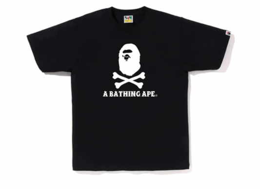 BAPE APE Crossbone Tee Black