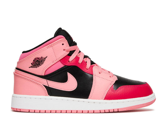 Air Jordan 1 Mid GS Coral Chalk