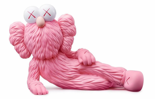 KAWS TIME OFF Vinyl Figure Pink