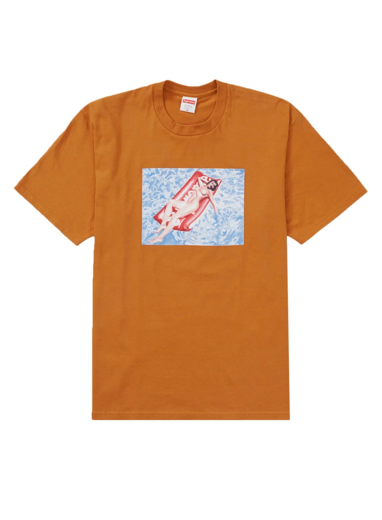 Supreme Float Tee Burnt Orange