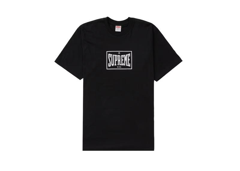 Supreme Warm Up Tee Black